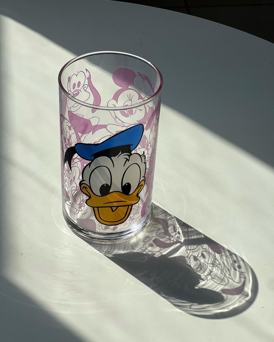 Ly Thủy Tinh Hoạt Hình Disney Donald Duck