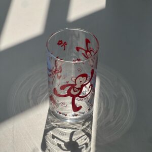 Ly Thủy Tinh Hoạt Hình Chú Khỉ Đáng Yêu