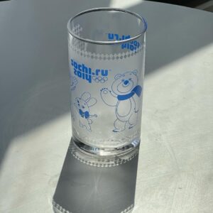 Ly Thủy Tinh Kỷ Niệm Thế Vận Hội Sochi 2014 (Họa tiết Linh vật)